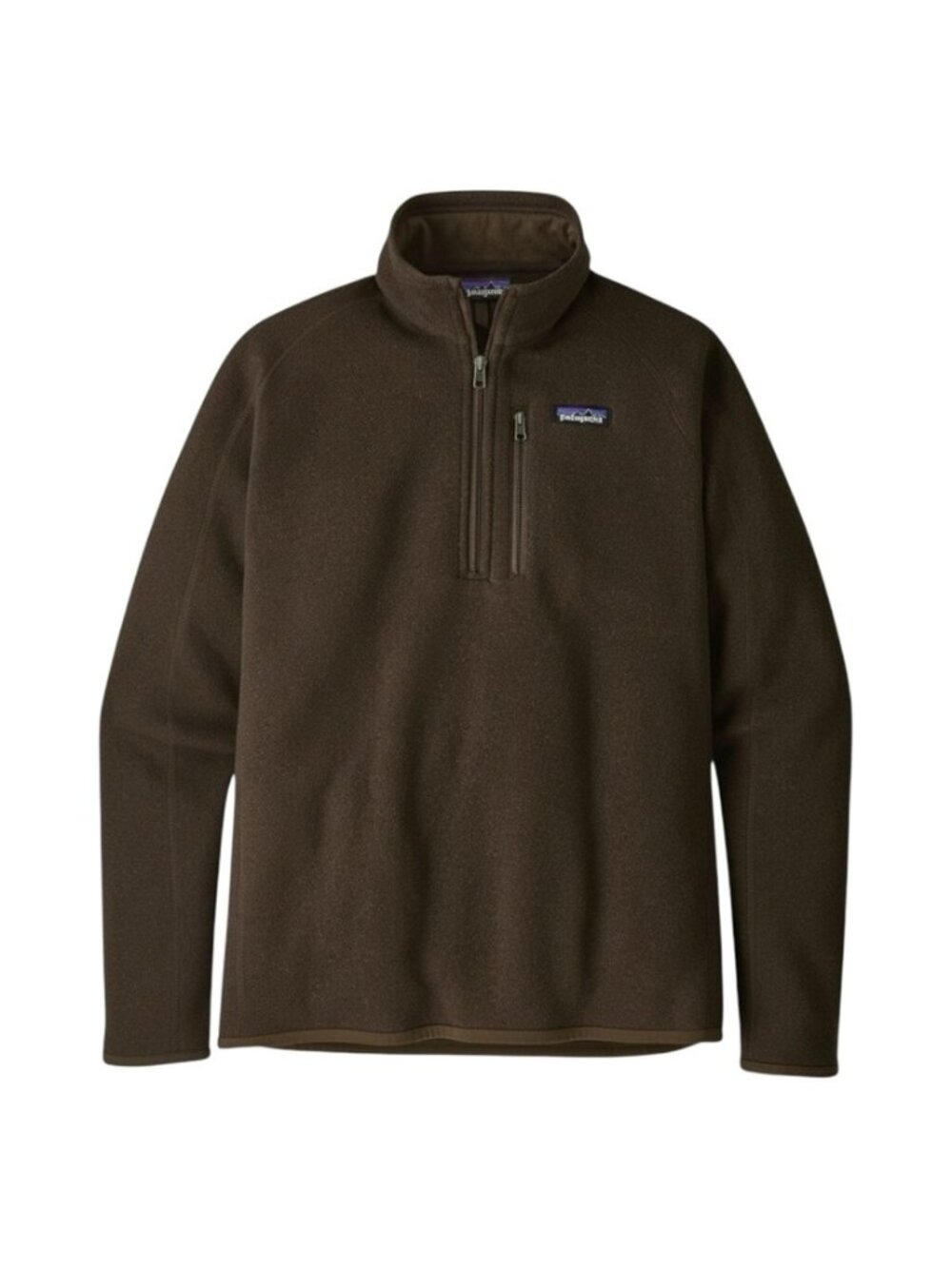 Patagonia Men’s Better Sweater 1/4-Zip Small Brown Fleece‎ Midlayer Pullover